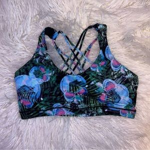 CVG - Skull Butterfly Back Bra